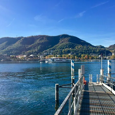 Free Parking - Elegant Two-bedroom With Balcony Cernobbio