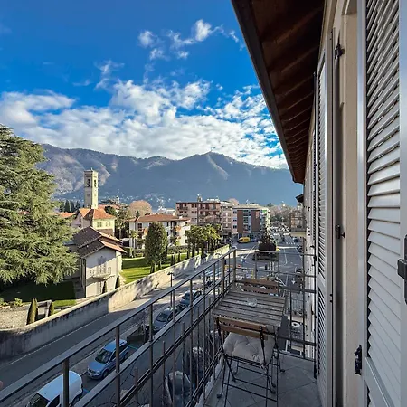 Free Parking - Elegant Two-bedroom With Balcony Cernobbio